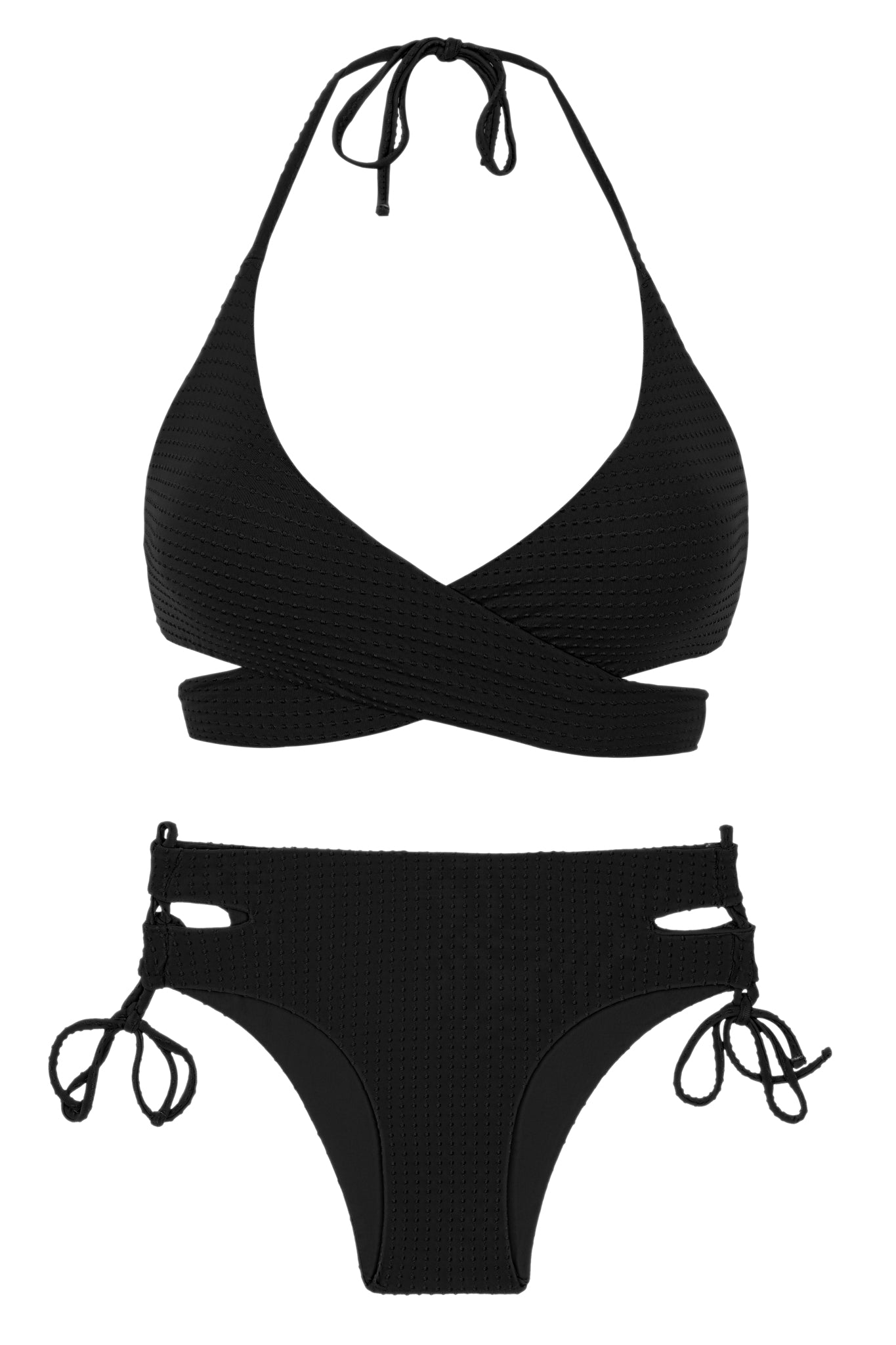 Product Front: Rio De Sol Completo Set Dots-Black Kate Madrid