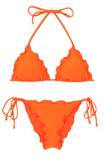 Carica l&#39;immagine nel visualizzatore di Gallery, Product Front: Rio De Sol Completo Set Dots-Orange Frufru
