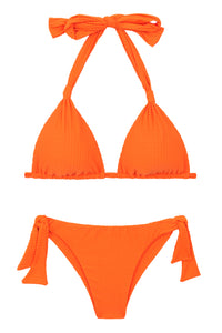 Product Front: Rio De Sol Completo Set Dots-Orange Mel Italy