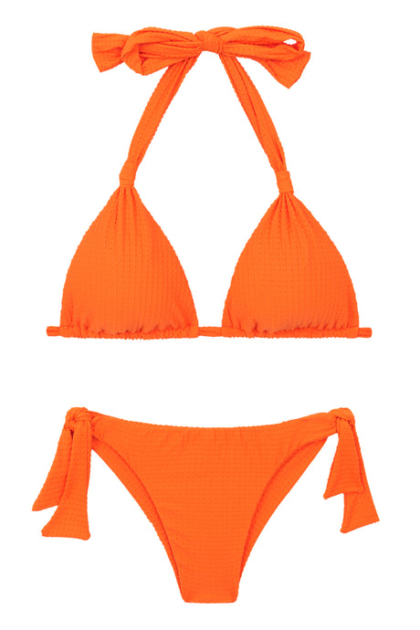 Product Front: Rio De Sol Completo Set Dots-Orange Mel Italy