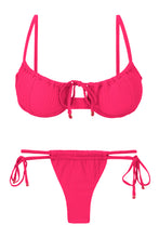 Carica l&#39;immagine nel visualizzatore di Gallery, Product Front: Rio De Sol Completo Set Dots-Virtual-Pink Balconet-Tie Pipa
