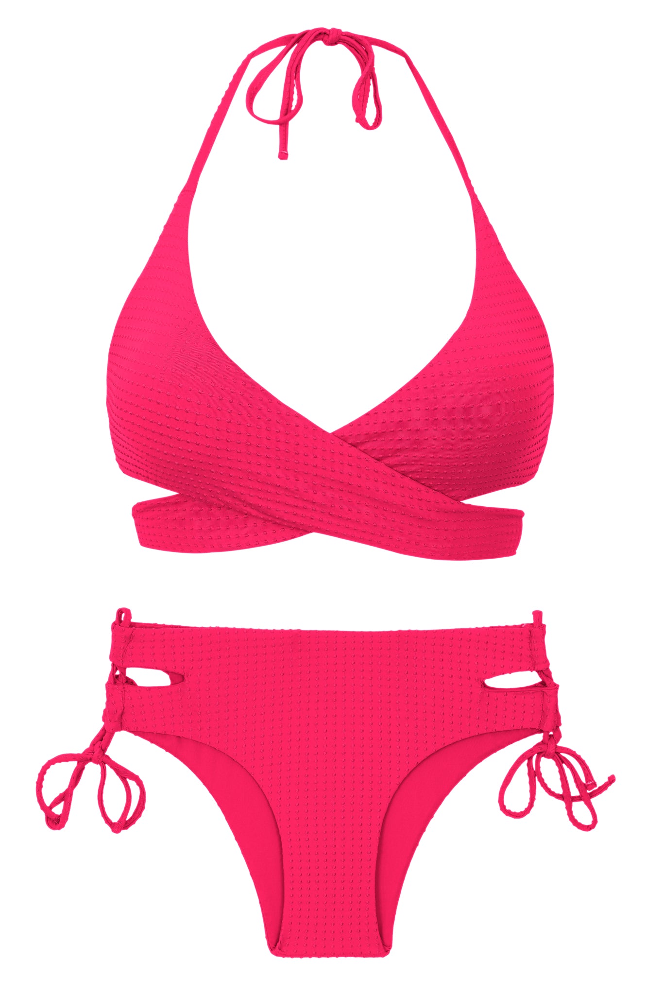 Product Front: Rio De Sol Completo Set Dots-Virtual-Pink Kate Madrid