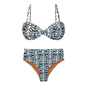 Product Front: Rio De Sol Completo Set Ikat Twist Hotpants