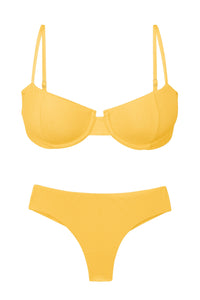 Product Front: Rio De Sol Completo Set Malibu-Yellow Balconet Ciao