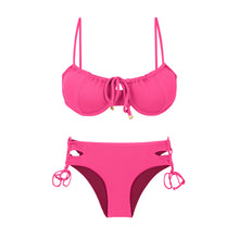 Carica l&#39;immagine nel visualizzatore di Gallery, Product Front: Rio De Sol Completo Set Mtx-Ultrapink Balconet-Tie Madrid
