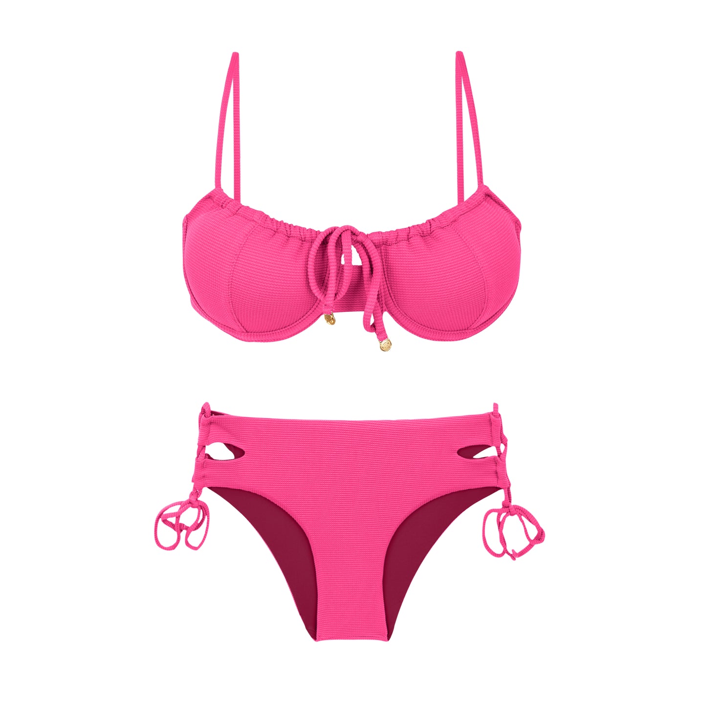 Product Front: Rio De Sol Completo Set Mtx-Ultrapink Balconet-Tie Madrid
