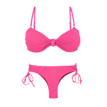 Carica l&#39;immagine nel visualizzatore di Gallery, Product Front: Rio De Sol Completo Set Mtx-Ultrapink Bandeau-Joy Angel
