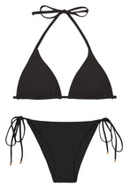 Carica l&#39;immagine nel visualizzatore di Gallery, Product Front: Rio De Sol Completo Set Nero Tri-Inv Lacinho
