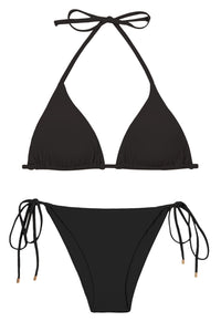 Product Front: Rio De Sol Completo Set Nero Tri-Inv Lacinho