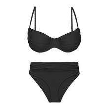 Carica l&#39;immagine nel visualizzatore di Gallery, Product Front: Rio De Sol Completo Set Nero Vickie Amy
