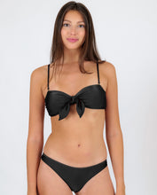 Carica l&#39;immagine nel visualizzatore di Gallery, Gallery: Rio De Sol Completo Set Shimmer-Black Bandeau-No Essential

