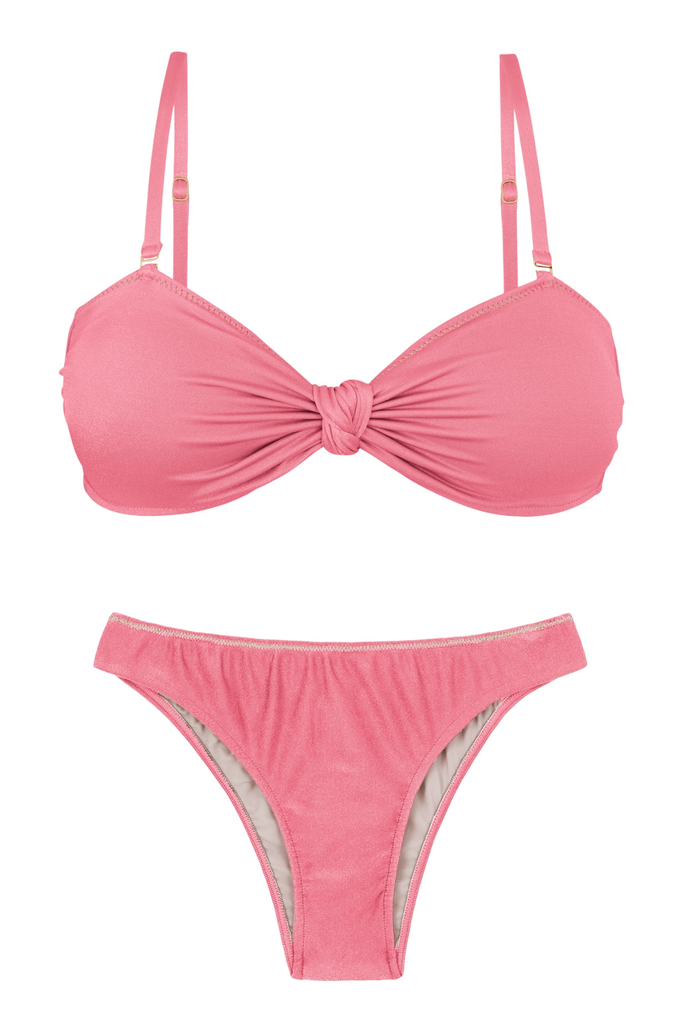 Product Front: Rio De Sol Completo Set Shimmer-Confetti Bandeau-Joy Essential