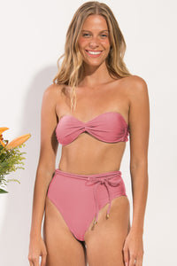 Gallery: Rio De Sol Completo Set Shimmer-Confetti Twist Belted-High-Waist