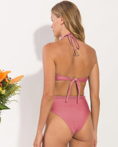 Image 06: Rio De Sol Completo Set Shimmer-Confetti Twist Belted-High-Waist