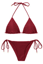 Carica l&#39;immagine nel visualizzatore di Gallery, Product Front: Rio De Sol Completo Set Shimmer-Divino Tri-Rope Cheeky-Rope
