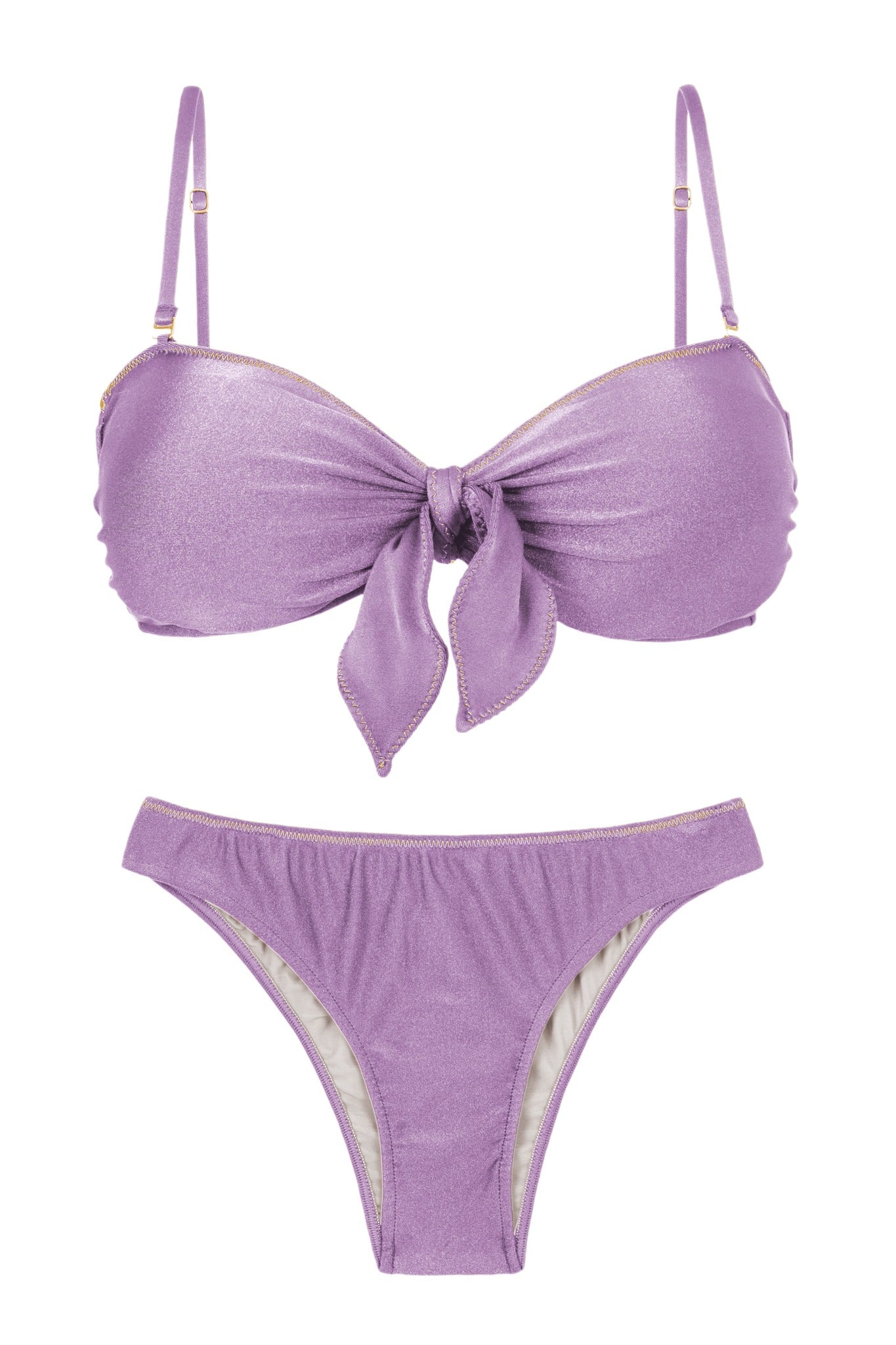 Product Front: Rio De Sol Completo Set Shimmer-Harmonia Bandeau-Knot Essential