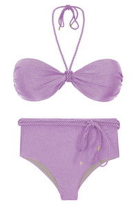 Product Front: Rio De Sol Completo Set Shimmer-Harmonia Twist Belted-High-Waist