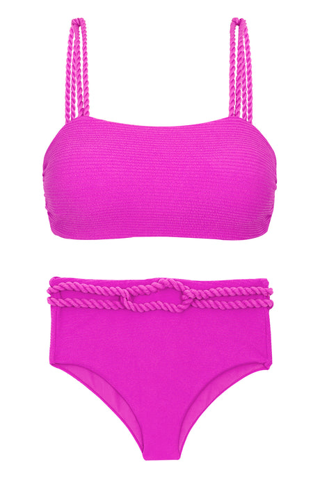 Product Front: Rio De Sol Completo Set St-Tpz-Pink Reto Hotpant-High