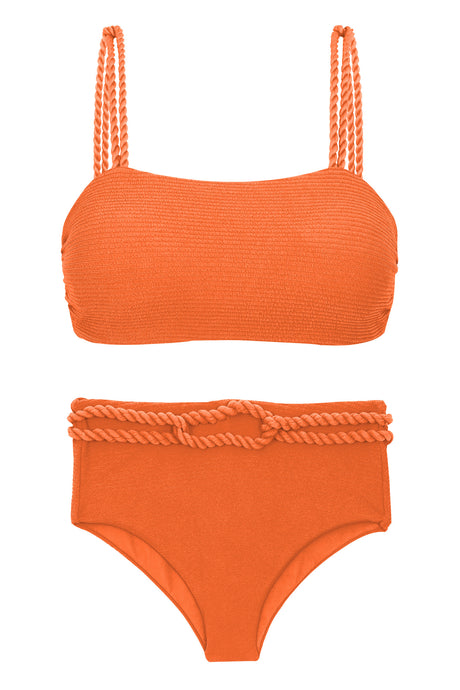 Product Front: Rio De Sol Completo Set St-Tpz-Tangerina Reto Hotpant-High