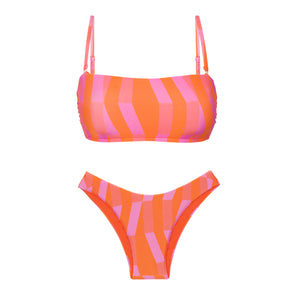 Product Front: Rio De Sol Completo Set Sunrise Bandeau-Reto High-Leg