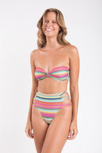 Carica l&#39;immagine nel visualizzatore di Gallery, Image 11: Rio De Sol Completo Set Supercolor Bandeau-Joy Highwaist-Spin
