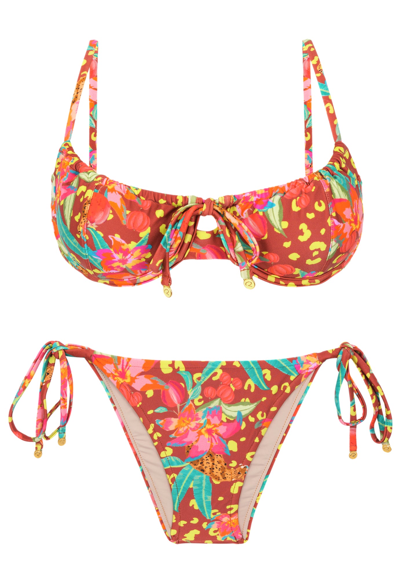 Product Front: Rio De Sol Completo Set Tropics Balconet-Tie Lacinho