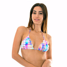 Carica l&#39;immagine nel visualizzatore di Gallery, Model Front: Rio De Sol Reggiseno Soutien Plaid Frufru
