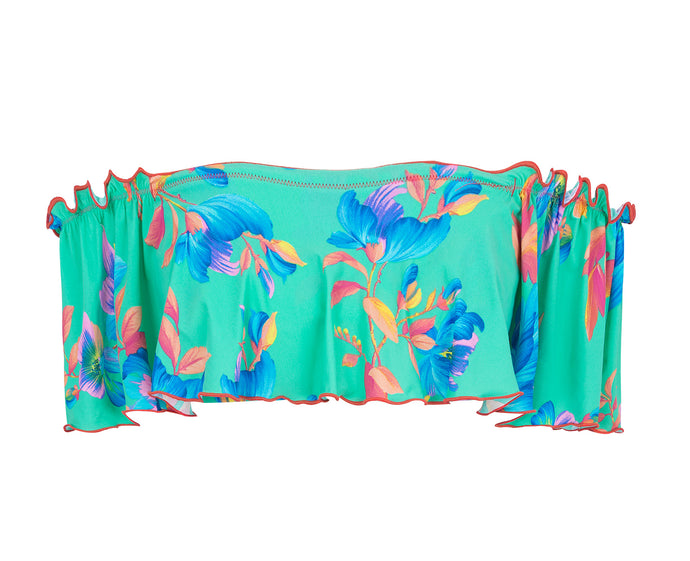 Product Front: Rio De Sol Reggiseno Top Acqua Flora Babado