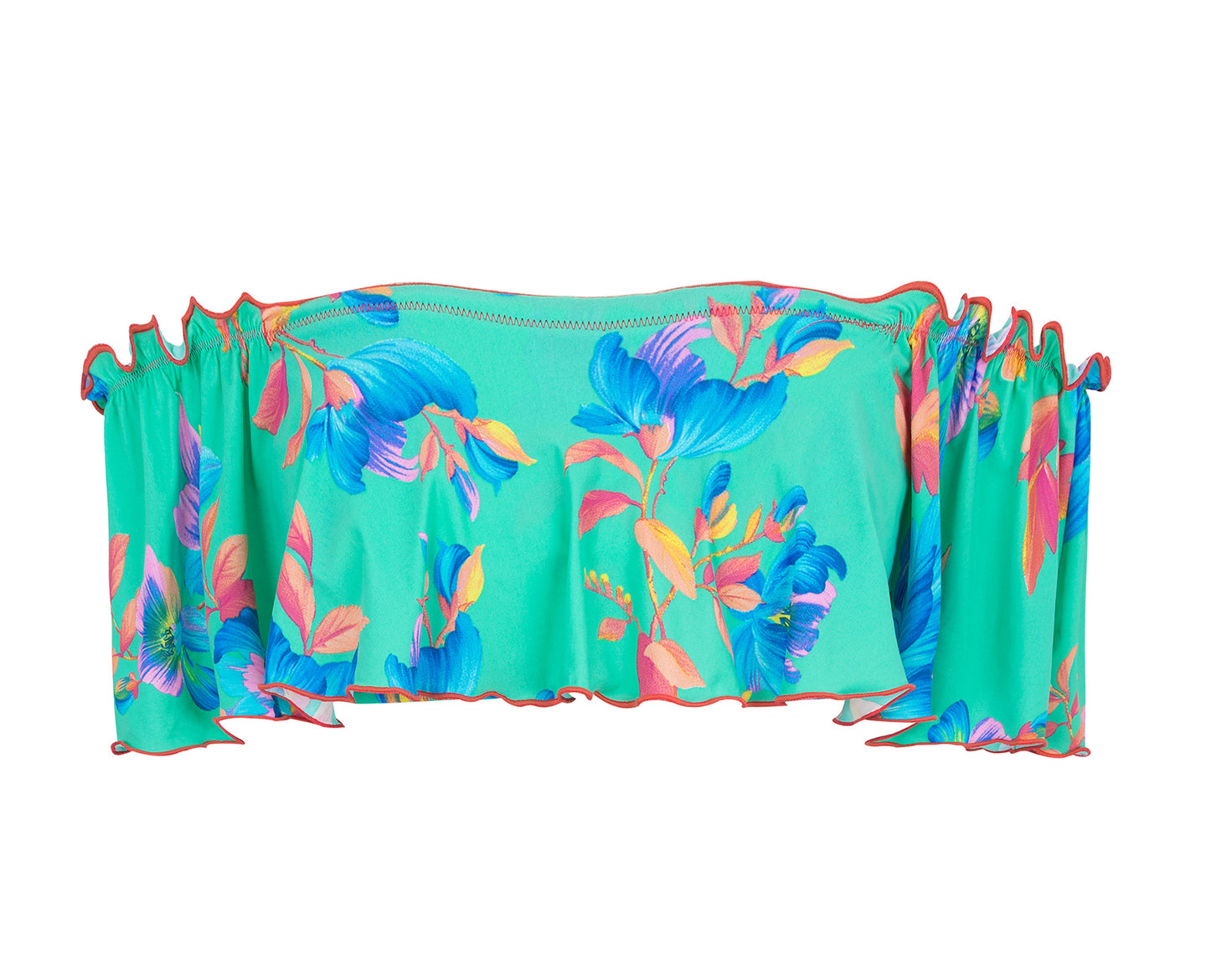 Product Front: Rio De Sol Reggiseno Top Acqua Flora Babado