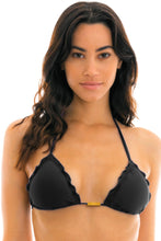 Carica l&#39;immagine nel visualizzatore di Gallery, Gallery: Rio De Sol Reggiseno Top Ambra Preto Eva
