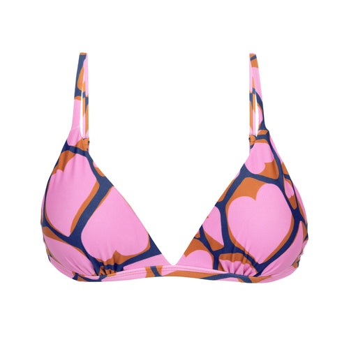 Product Front: Rio De Sol Reggiseno Top Amore-Pink Tri-Fixo