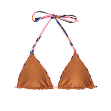 Carica l&#39;immagine nel visualizzatore di Gallery, Product Back: Rio De Sol Reggiseno Top Amore-Pink Tri-Inv
