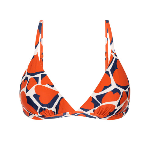 Product Front: Rio De Sol Reggiseno Top Amore-Red Tri-Fixo