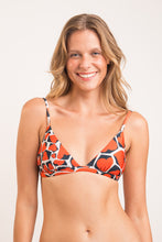 Carica l&#39;immagine nel visualizzatore di Gallery, Gallery: Rio De Sol Reggiseno Top Amore-Red Tri-Fixo
