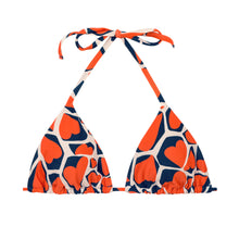 Carica l&#39;immagine nel visualizzatore di Gallery, Product Front: Rio De Sol Reggiseno Top Amore-Red Tri-Inv
