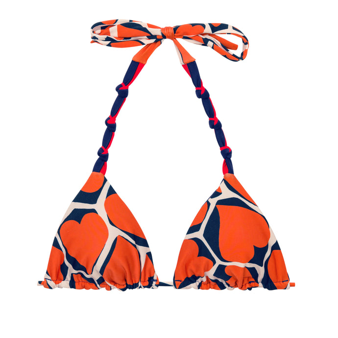 Product Front: Rio De Sol Reggiseno Top Amore-Red Tri-Rev