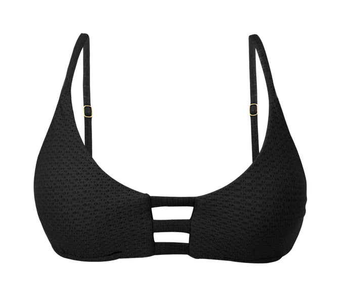 Product Front: Rio De Sol Reggiseno Top Bora-Black Bra-Trio