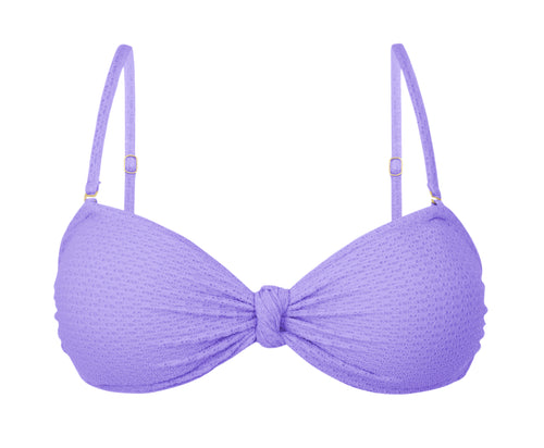 Product Front: Rio De Sol Reggiseno Top Bora-Lavanda Bandeau-Joy