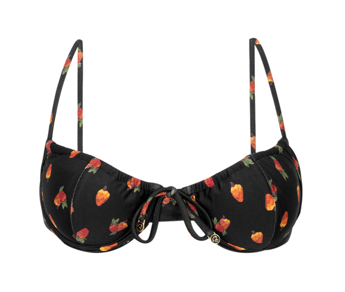Product Front: Rio De Sol Reggiseno Top Cashew Balconet-Tie