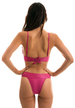 Carica l&#39;immagine nel visualizzatore di Gallery, Model Back: Rio De Sol Reggiseno Top Cloque Lichia Tri Cos
