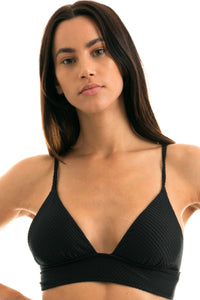 Gallery: Rio De Sol Reggiseno Top Cloque Preto Tri Cos
