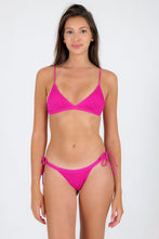 Carica l&#39;immagine nel visualizzatore di Gallery, Model Front: Rio De Sol Reggiseno Top Cotele-Amaranto Tri-Fixo
