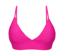 Carica l&#39;immagine nel visualizzatore di Gallery, Product Front: Rio De Sol Reggiseno Top Cotele-Amaranto Tri-Tank
