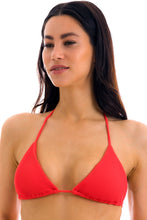 Carica l&#39;immagine nel visualizzatore di Gallery, Gallery: Rio De Sol Reggiseno Top Cotele-Tomate Tri-Inv
