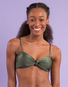 Image 10: Rio De Sol Reggiseno Top Croco Bandeau-Joy