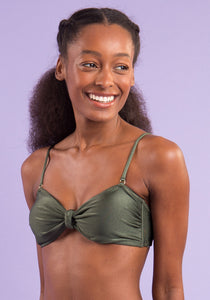 Image 11: Rio De Sol Reggiseno Top Croco Bandeau-Joy