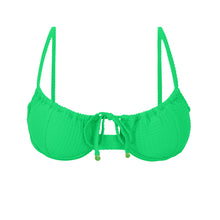 Carica l&#39;immagine nel visualizzatore di Gallery, Product Front: Rio De Sol Reggiseno Top Dots-Energy Balconet-Tie
