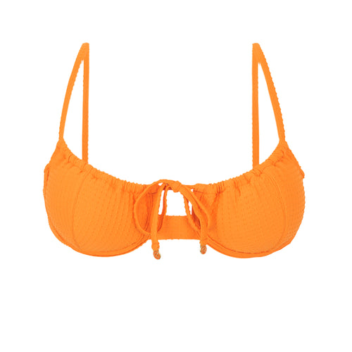 Product Front: Rio De Sol Reggiseno Top Dots-Mango Balconet-Tie