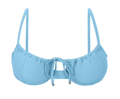 Product Front: Rio De Sol Reggiseno Top Dots-Sky Balconet-Tie