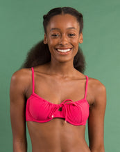 Carica l&#39;immagine nel visualizzatore di Gallery, Image 11: Rio De Sol Reggiseno Top Dots-Virtual-Pink Balconet-Tie
